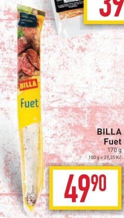 Salám Fuet Billa