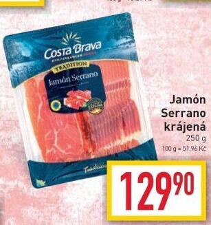 Šunka Jamón Serrano Costa Brava