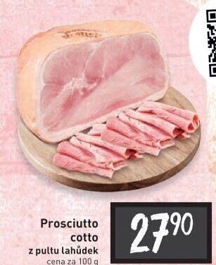 Šunka Prosciutto Cotto