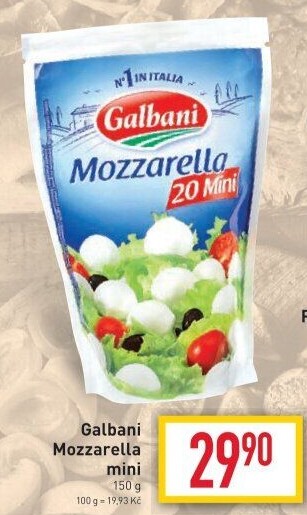 Sýr Mozzarella Galbani mini