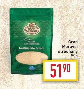 Sýr strouhaný Gran Moravia