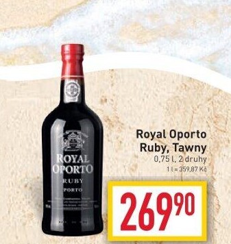 Víno červené Ruby Royal Oporto Real Companhia Velha