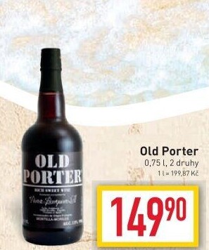 Víno Old Porter
