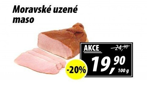 Moravské maso uzené