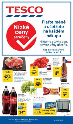 akční leták Tesco 25.5.2022-31.5.2022