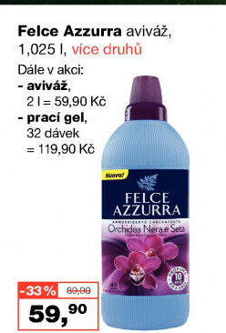 Prací gel Felce Azzurra