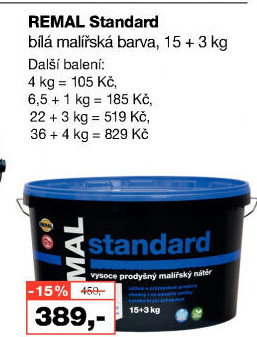 Tónovací barva Remal Standard