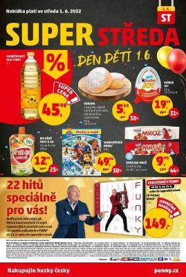 akční leták Penny Market 26.5.2022-1.6.2022