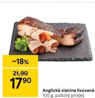 Anglická slanina lisovaná