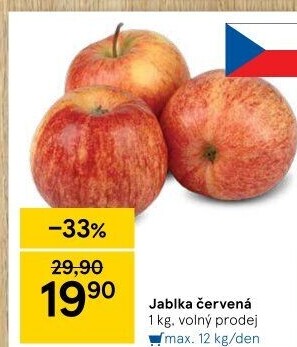 Jablka červená