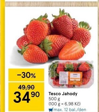 Jahody Tesco