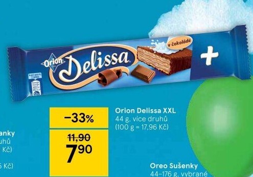 Oplatky celomáčené Delissa Orion