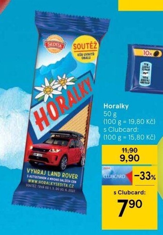 Oplatky Horalky Sedita