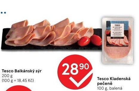 Pečeně kladenská Tesco
