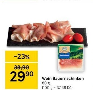 Šunka Bauernschinken Wein