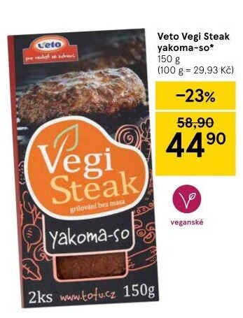 Yakoma-so Vegi Steak Veto