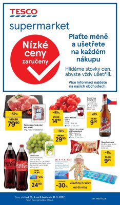 akční leták Tesco 25.5.2022-31.5.2022