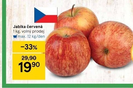 Jablka červená