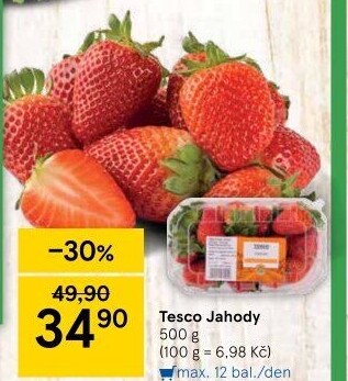 Jahody Tesco