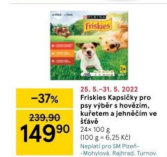 Kapsičky pro psy Friskies