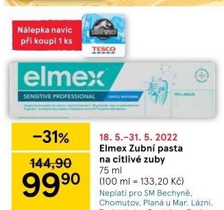Pasta na zuby Sensitive Elmex