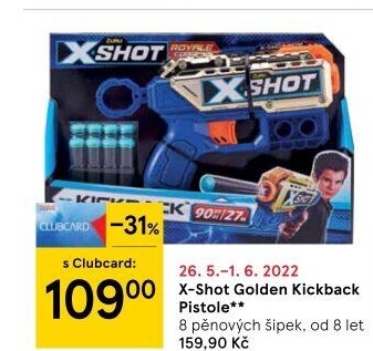 Pistole X-Shot Kickback