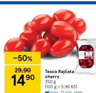 Rajčata cherry Tesco