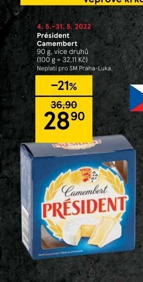 Sýr Camembert Président