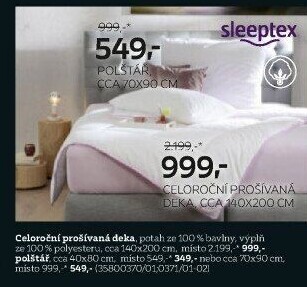 CELOROČNÍ PROŠÍVANÁ DEKA