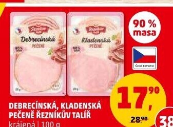 Debrecínská pečeně Řezníkův talíř