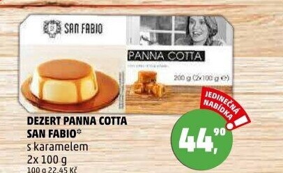 Dezert Panna Cotta San Fabio