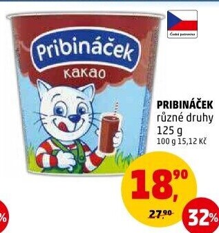 Dezert Pribináček