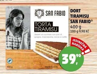 Dezert Tiramisu San Fabio