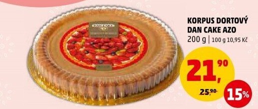 Dortový korpus Dan Cake
