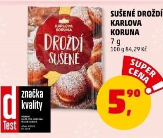 Droždí Karlova Koruna