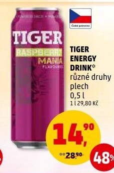 Energetický nápoj Tiger