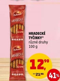 Hradecké tyčinky Bohemia
