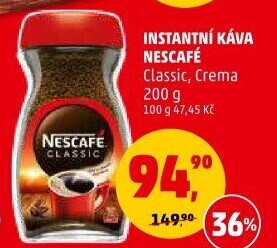 Instantní káva Nescafé Classic