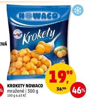 Krokety mražené Nowaco