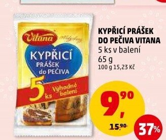 Kypřicí prášek do pečiva Vitana