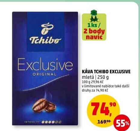 Mletá káva Tchibo Exclusive
