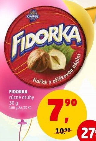 Oplatky Fidorka Opavia