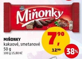 Oplatky Miňonky Opavia