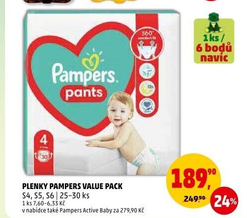 Pleny dětské Pampers