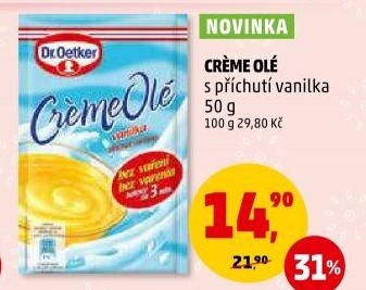 Pudink Créme Olé Dr. Oetker