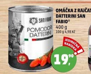 Rajčatová omáčka San Fabio
