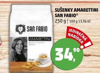 Sušenky Amarettini San Fabio