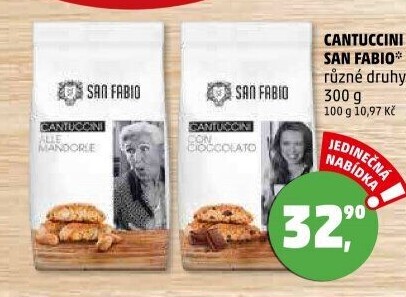 Sušenky Cantuccini San Fabio