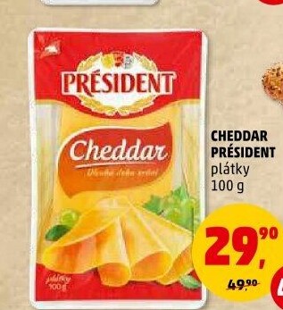 Sýr Cheddar Président