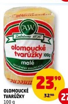 Sýr tvarůžky olomoucké A.W.